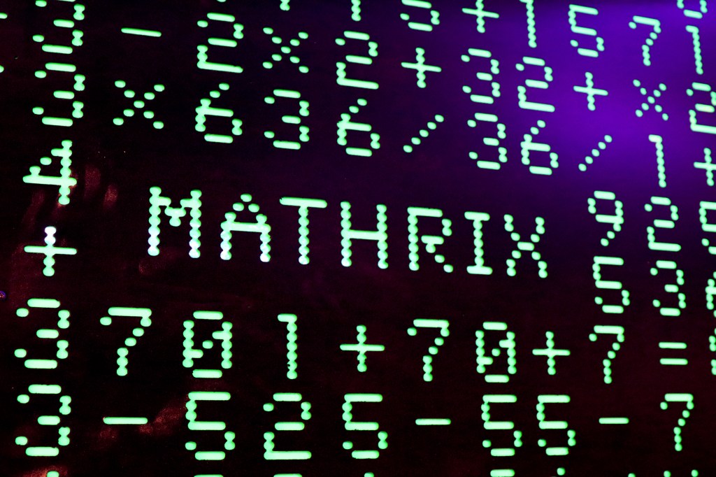 bild från universeums nya matematiksatsning Mathrix