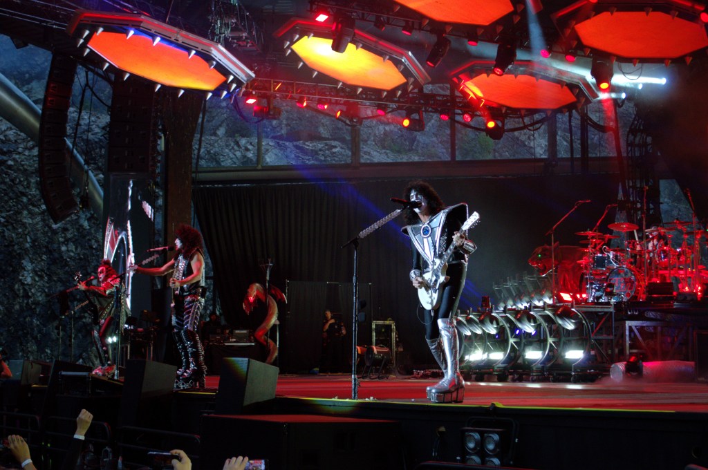 KISS avskedsturné på Dalhalla