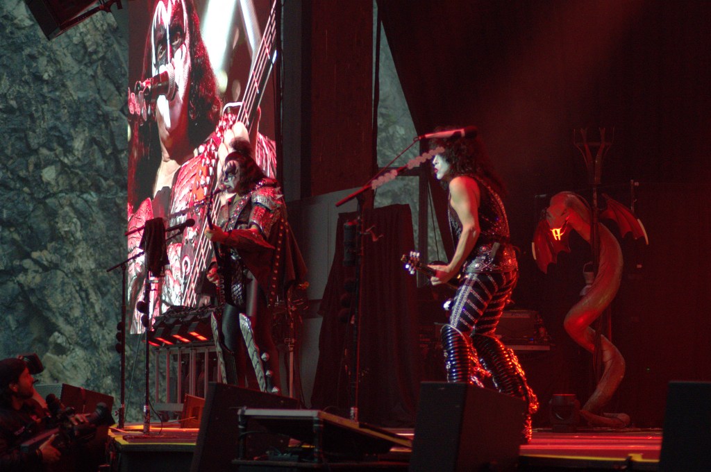 KISS spelar på Dalhalla i Rättvik