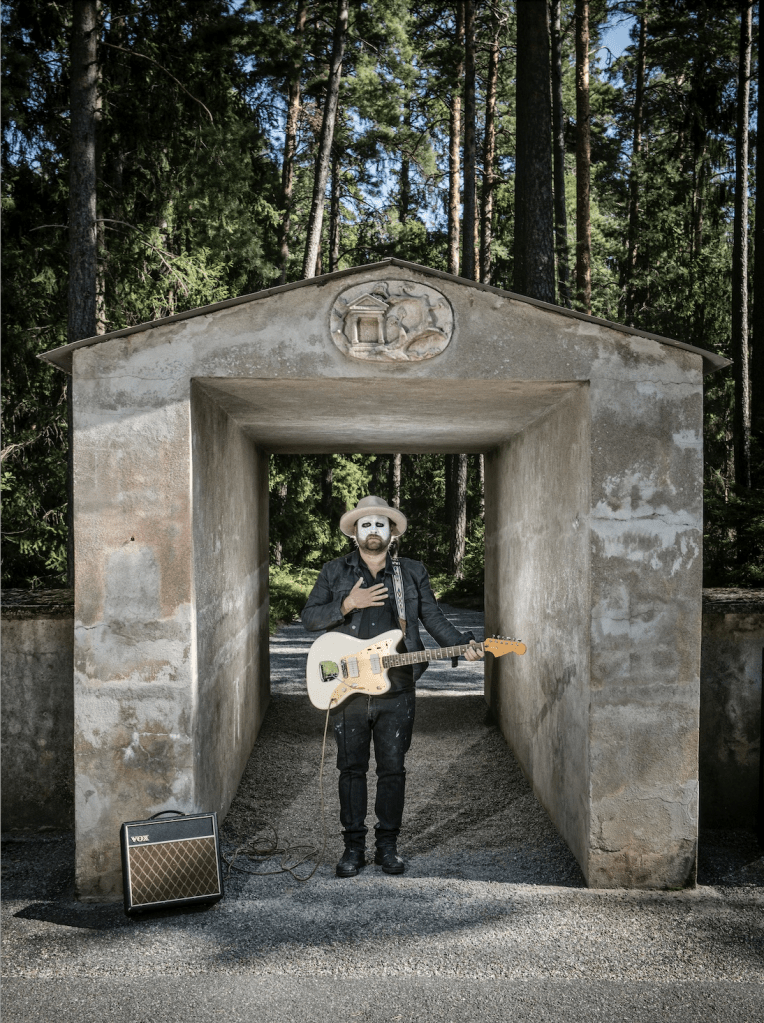 Eric Palmqwist med gitarr