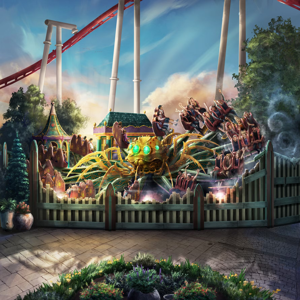 spindeln på gröna lund