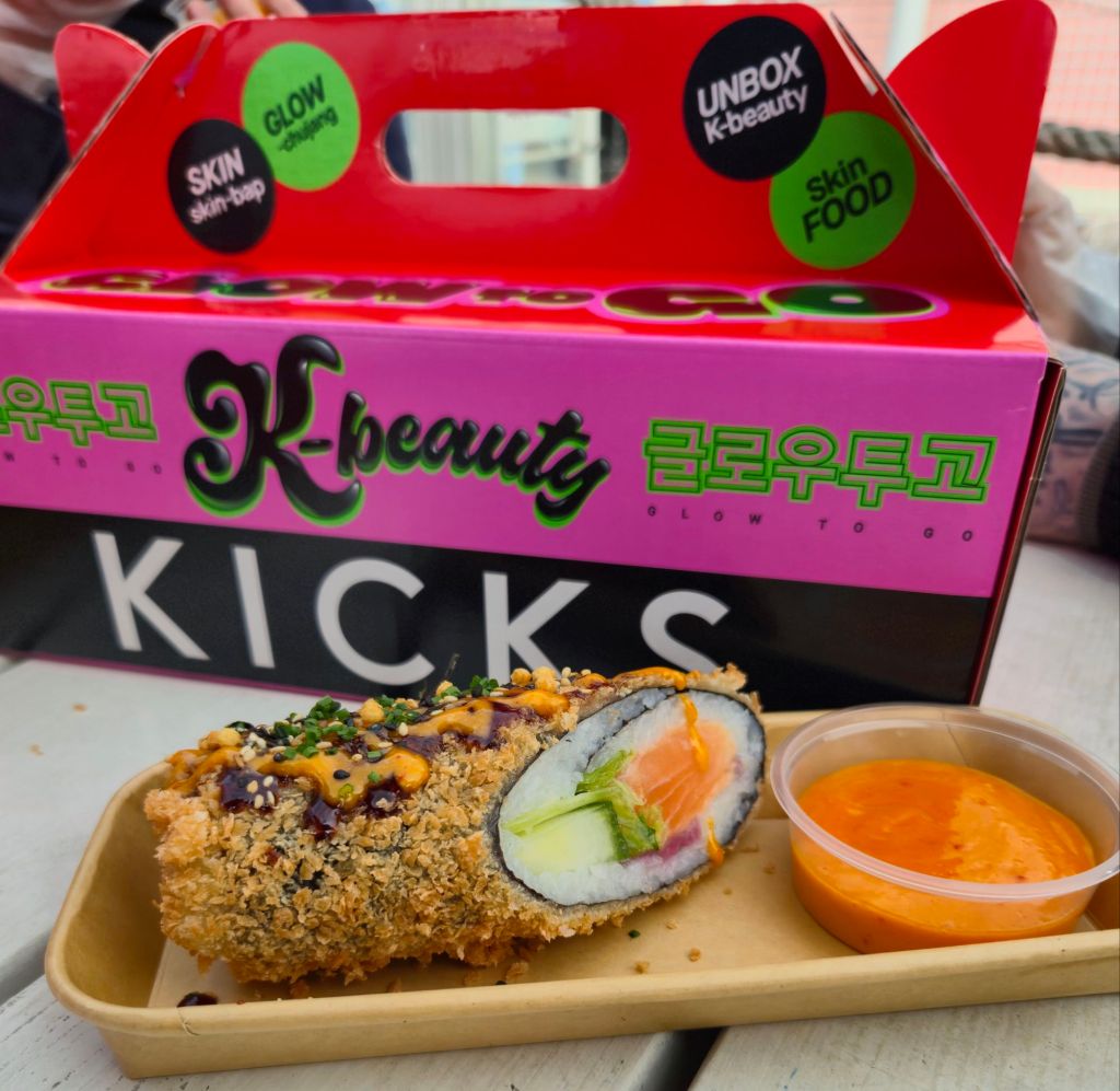 sushiburrito och storvinst från gröna lund